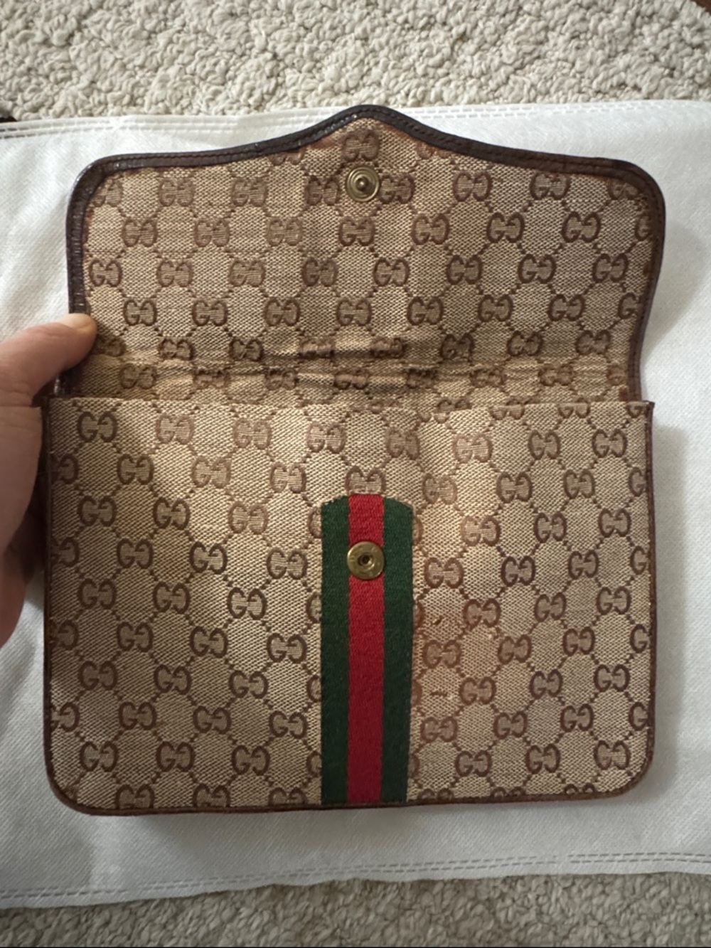 Vintage gucci clutch - Picture 8 of 14